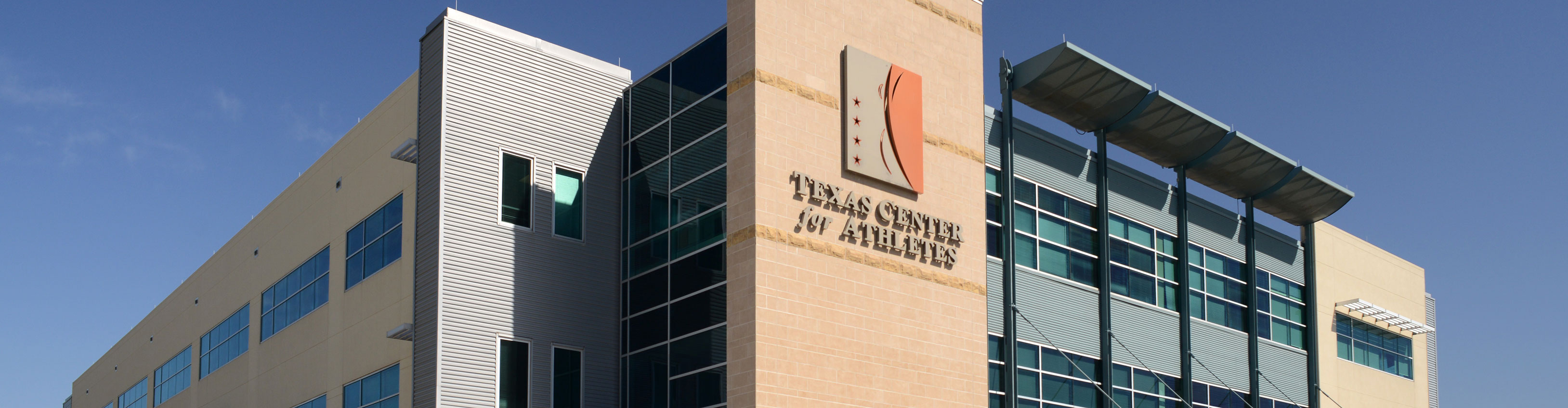 Texas Center or Athletes building exterior